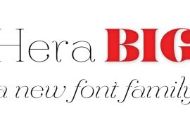 Hera Big Black Italic