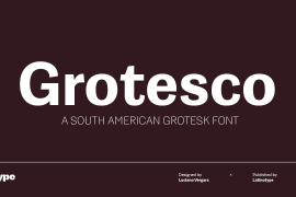 Grotesco Heavy Italic