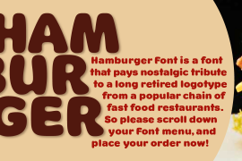 Hamburger Font BF