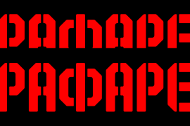 STP Stencil Cyrillic Bold