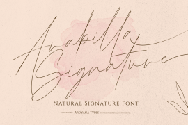 Arabilla Signature Regular