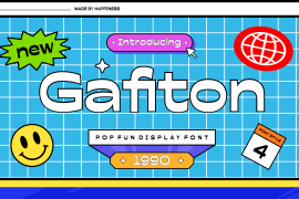 Gafiton Rounded Outline