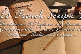 1920 French Script Pro