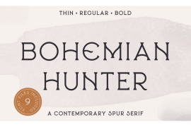 Bohemian Hunter Thin Rough