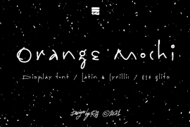 Orange Mochi Regular