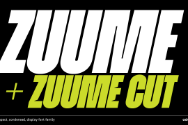 Zuume Cut Black Italic