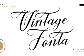 Vintage Fonta Regular