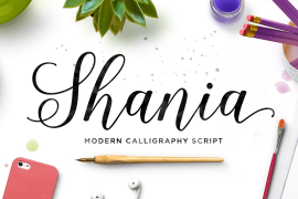Shania Script Regular