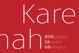 Kareemah Bold Italic