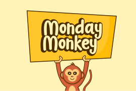 Monday Monkey Cartoon