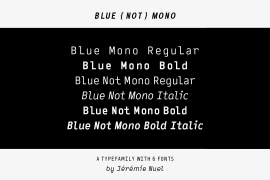 Blue Not Mono