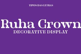 TDL Ruha Crown Extra Bold