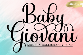 Baby Giovani Script Italic