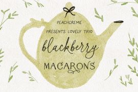 Blackberry Macarons Script