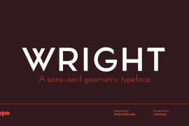 Wright Deco Extra Bold Italic