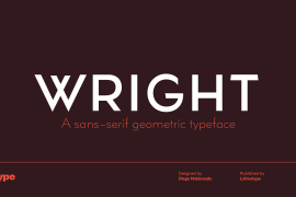 Wright Pro Extra Bold Italic