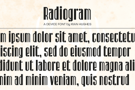 Radiogram Solid Tall