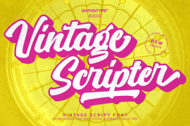 Vintage Scripter Extrude