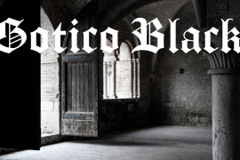 Gotico  Bold