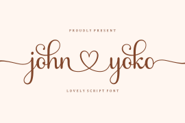 John Yoko Italic