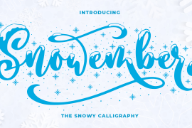Snowember Calligraphy