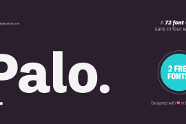 Palo Compressed Extrabold Italic