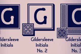 Gildersleeve Bold Italic