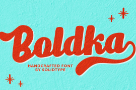 Boldka Script Regular