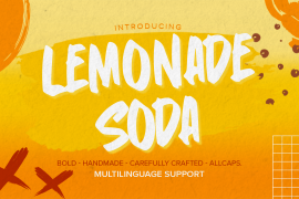 Lemonade Soda Regular