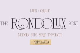 Rondolux Cyrillic Serif