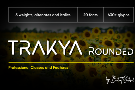 Trakya Rounded 900 Bold