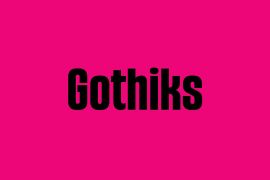 Gothiks Black