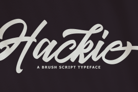 Hackie Script Regular