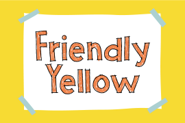 Friendly Yellow Solid