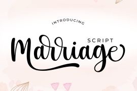 Marriage Script Regular