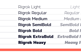 Rigrok Heavy Italic