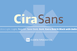 Cira Sans Bold Italic
