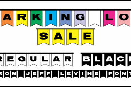 Parking Lot Sale JNL Black