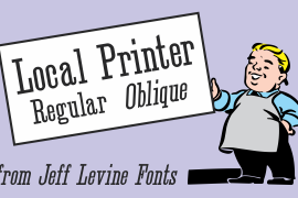 Local Printer JNL Oblique