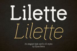 Lilette Bold Italic