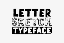 Letter Sketch Bold