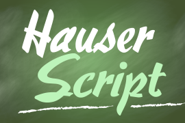 Hauser Script RR