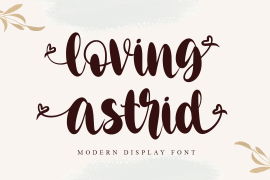 Loving Astrid Italic