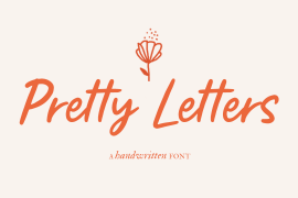 Pretty Letters Regular