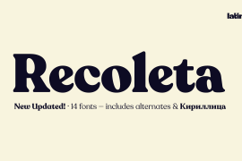 Recoleta Regular DEMO