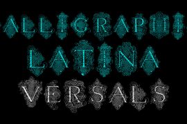 Calligraphia Latina Versals