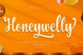 Honeywelly Modern Calligraphy