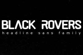 Black Rovers Hollow Bold