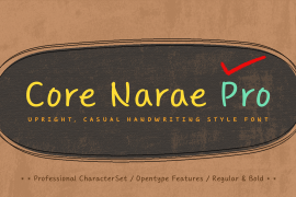 Core Narae Pro Bold