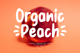 Organic Peach Regular